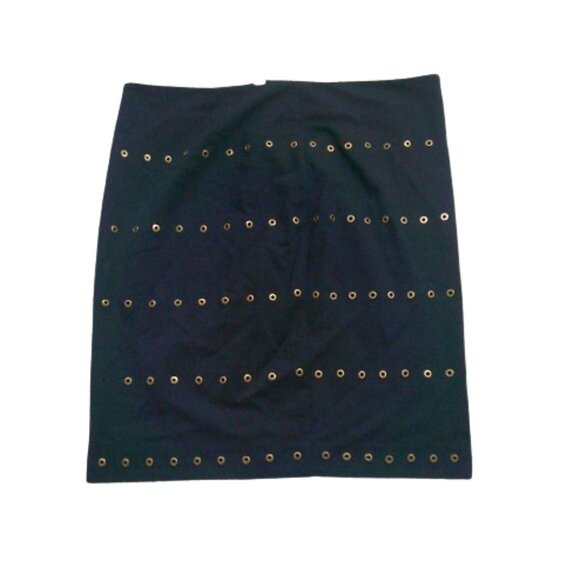 3 for $24 Bundle Nautica Pencil Skirt Women's Size 14 Blue Skirt Gold Grommets - Picture 8 of 8